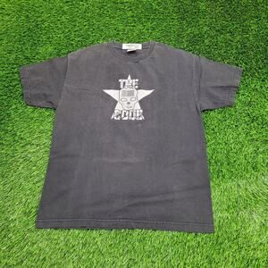 Vintage 90s The Code Pittsburgh Punk Faded T-Shirt Murina USA Fits Medium